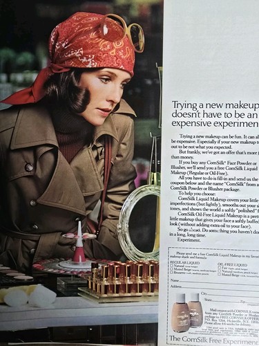 1975 corn silk makeup face - silk,