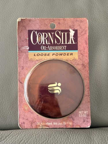 Vintage corn silk loose powder - vintage,