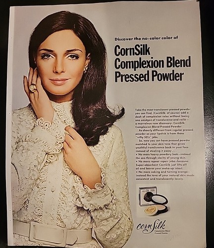 1969 corn silk make face - corn,